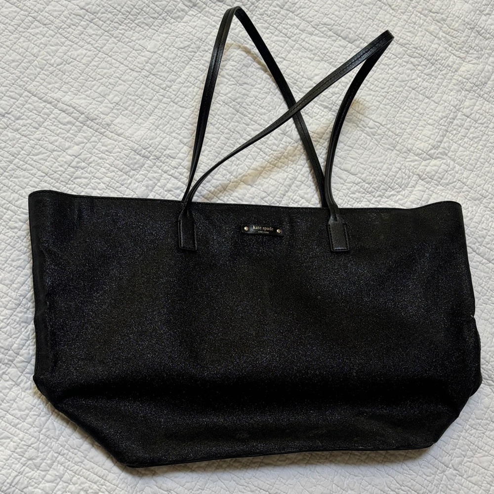 Kate Spade Shimmering Black Tote